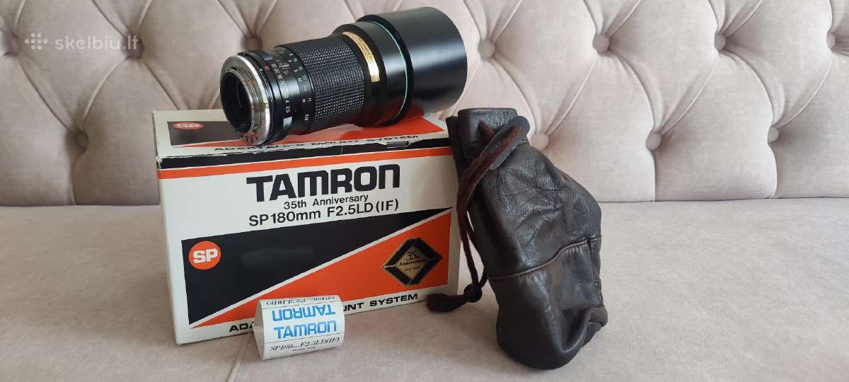 Tamron adaptall-2 Sp 180mm F/2.5 Ld 63b Anniversar
