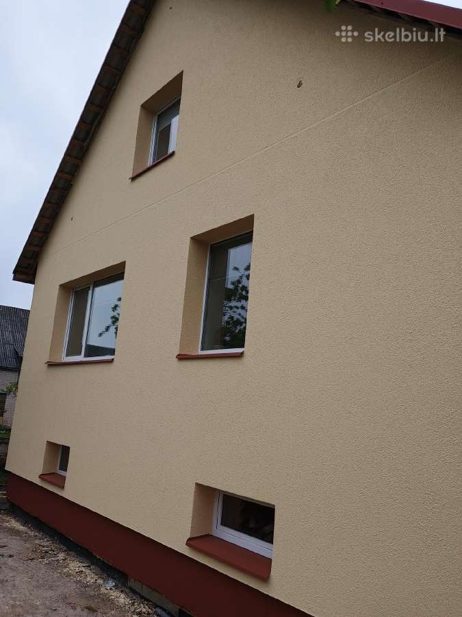 Fasadų ir pamatų šiltinimas, apdaila. Panevėžyje - nuotraukos Nr. 8