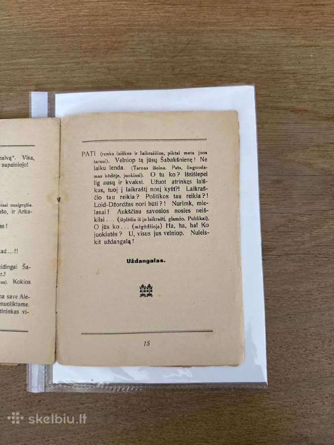 Irgi galva. Dialogas 1927 m. - nuotraukos Nr. 5