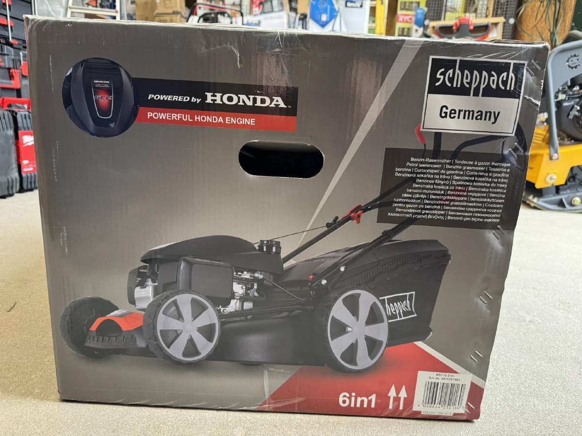 Honda varikliu žoliapjovė Scheppach Ms170-51h - nuotraukos Nr. 6