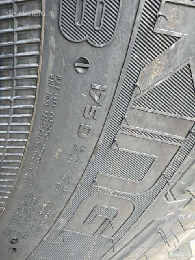 Nokian 650/75r38 nauja padanga (1vnt) - nuotraukos Nr. 8