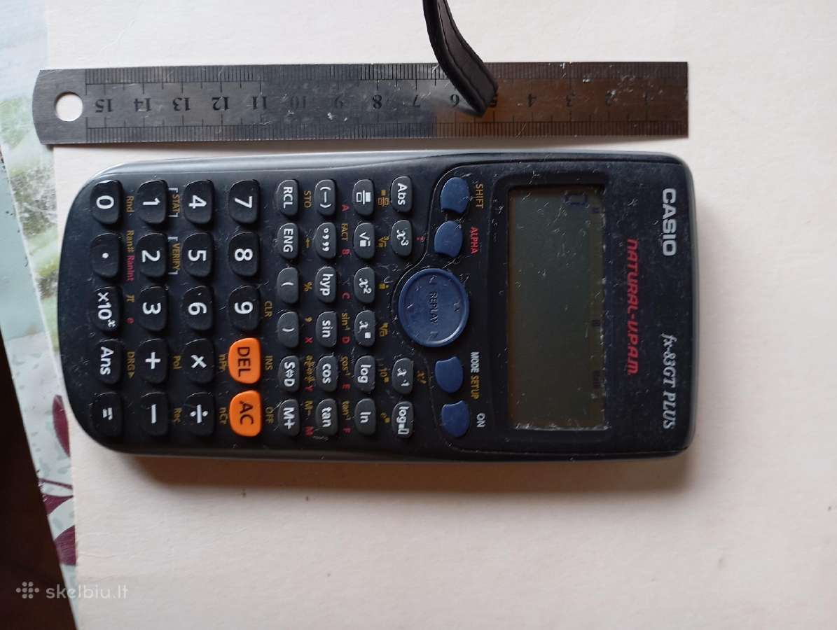 Skaičiotuvas Casio fx-83gt Plus - nuotraukos Nr. 2