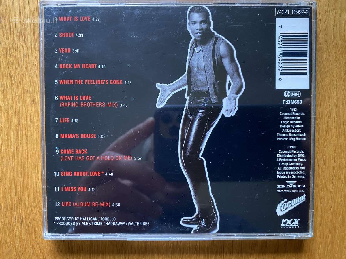 Originalus Haddaway – The Album - nuotraukos Nr. 2