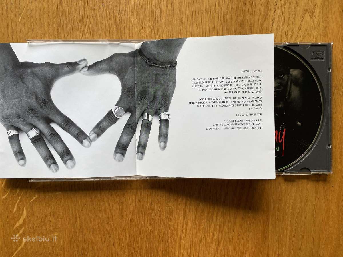 Originalus Haddaway – The Album - nuotraukos Nr. 6
