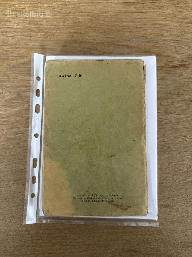 Vadovas Lietuvos augalams pažinti 1934 m. - nuotraukos Nr. 9