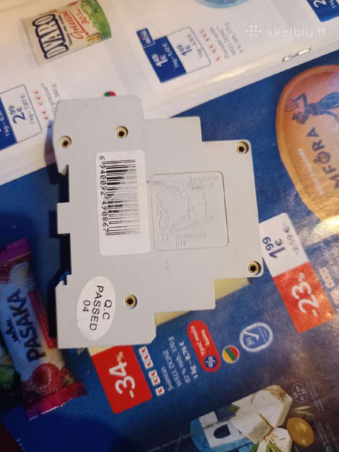 Modulinis kontaktorius Nch8-20 1no+1nc, 20a, 230v - nuotraukos Nr. 2