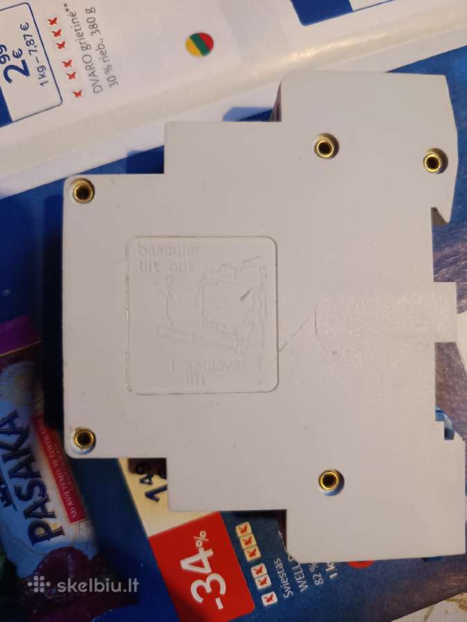 Modulinis kontaktorius Nch8-20 1no+1nc, 20a, 230v - nuotraukos Nr. 3