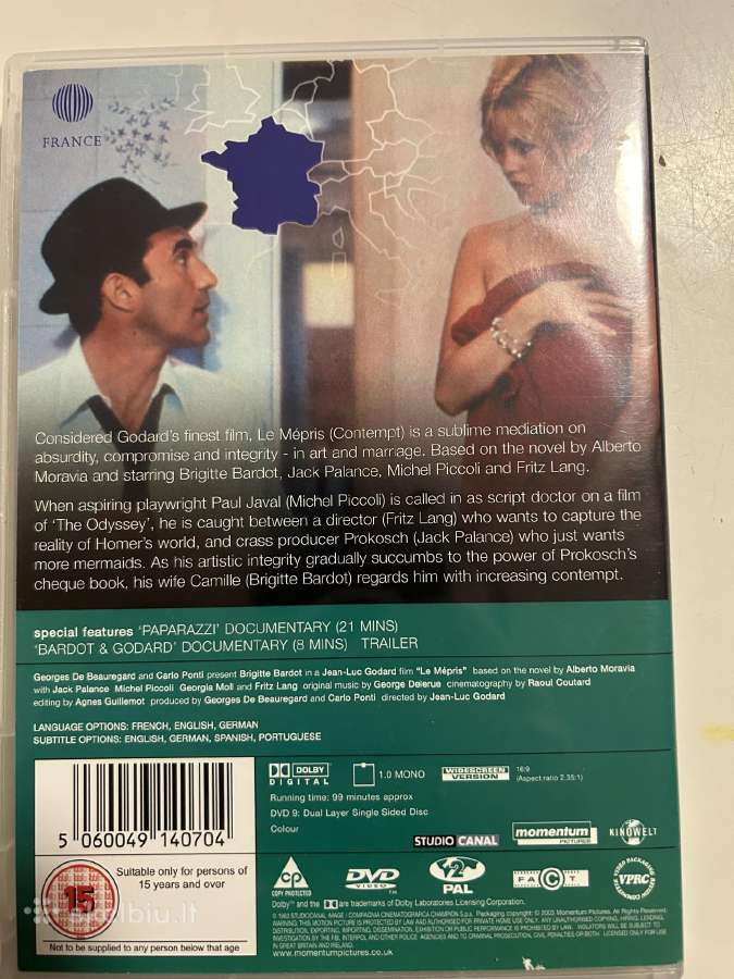 Dvd diskai su filmais. Tinto Brass. - nuotraukos Nr. 7