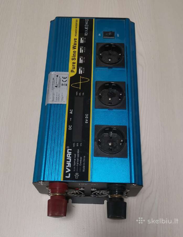 Konverteris 12-220v. 5kv - nuotraukos Nr. 3