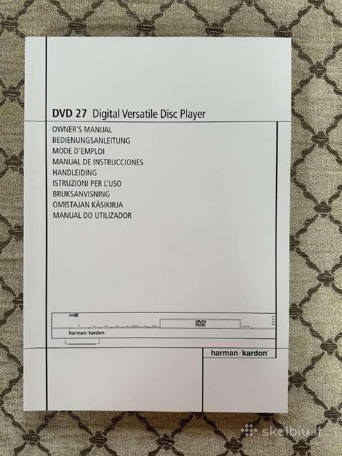 Jbl Es90 + Harman/kardon Avr 347 + Dvd 27 - nuotraukos Nr. 6