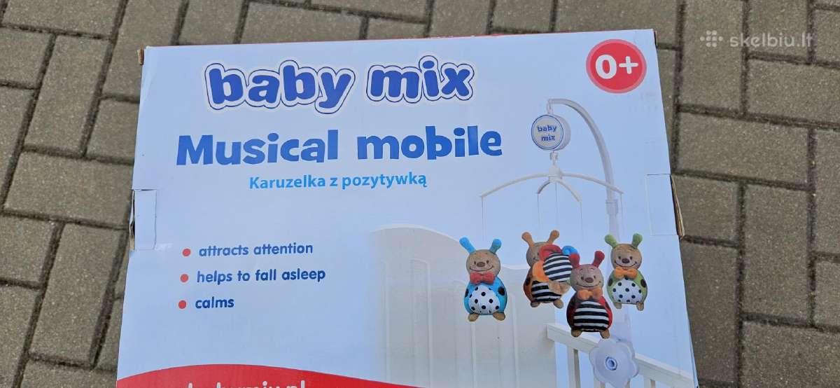 Muzikinė karuselė Baby mix - nuotraukos Nr. 2