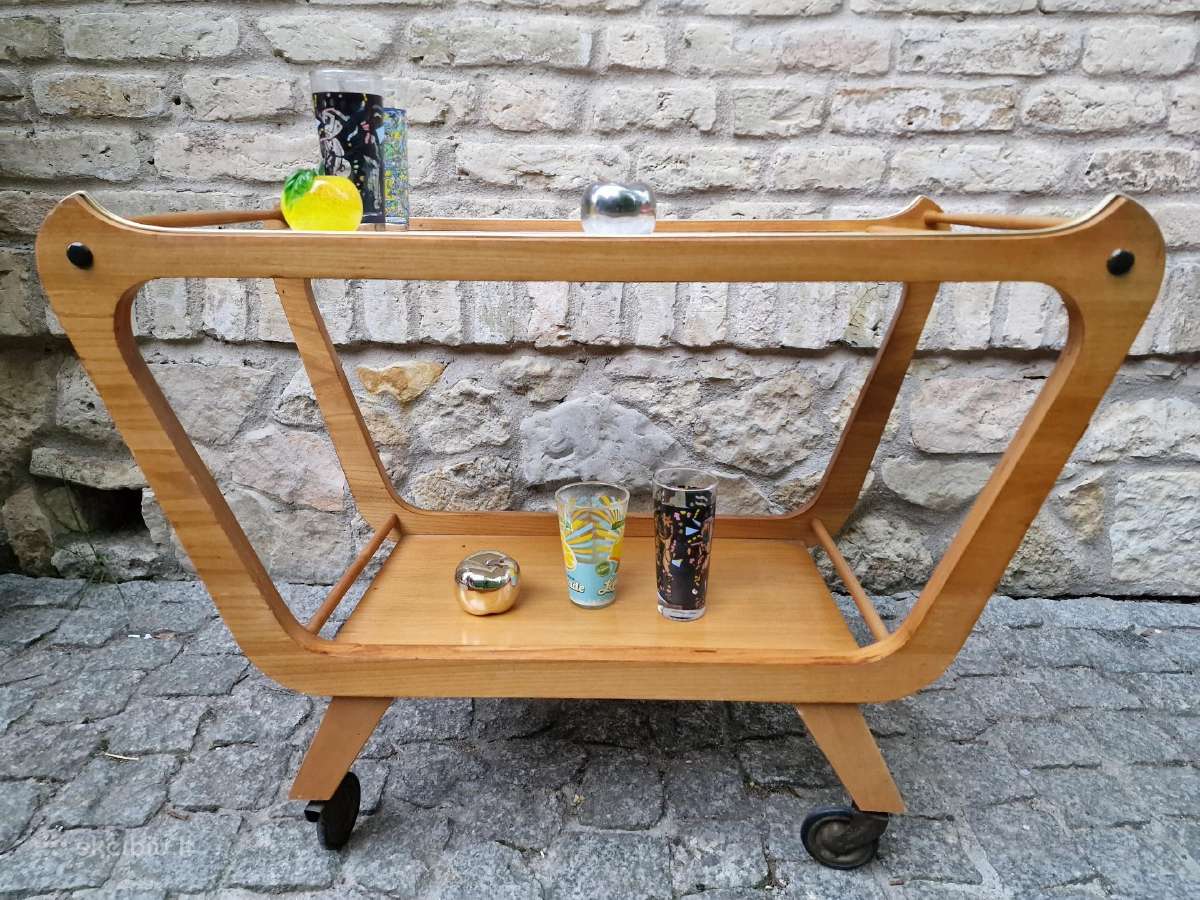 Vintažinis mid century servantas/kavos stalelis - nuotraukos Nr. 11