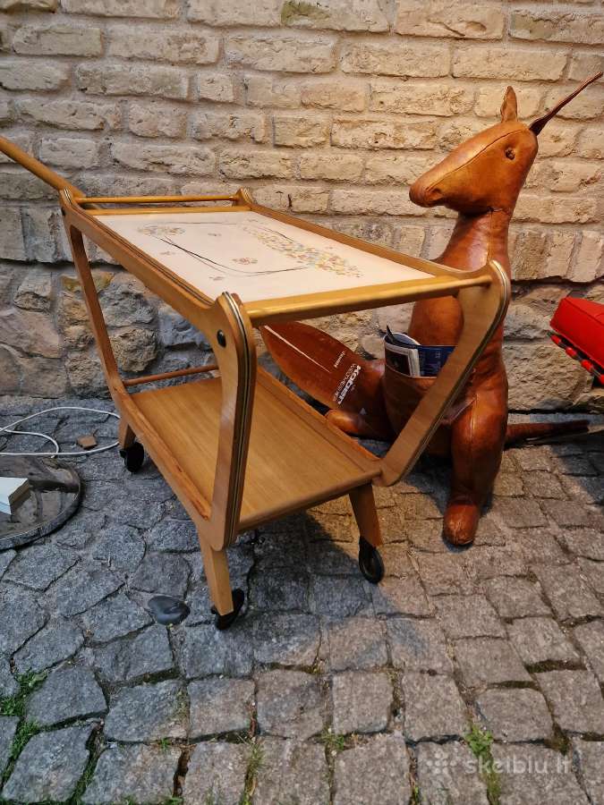 Vintažinis mid century servantas/kavos stalelis - nuotraukos Nr. 13