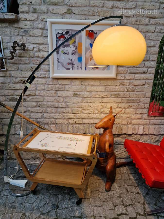 Vintažinis mid century servantas/kavos stalelis - nuotraukos Nr. 14