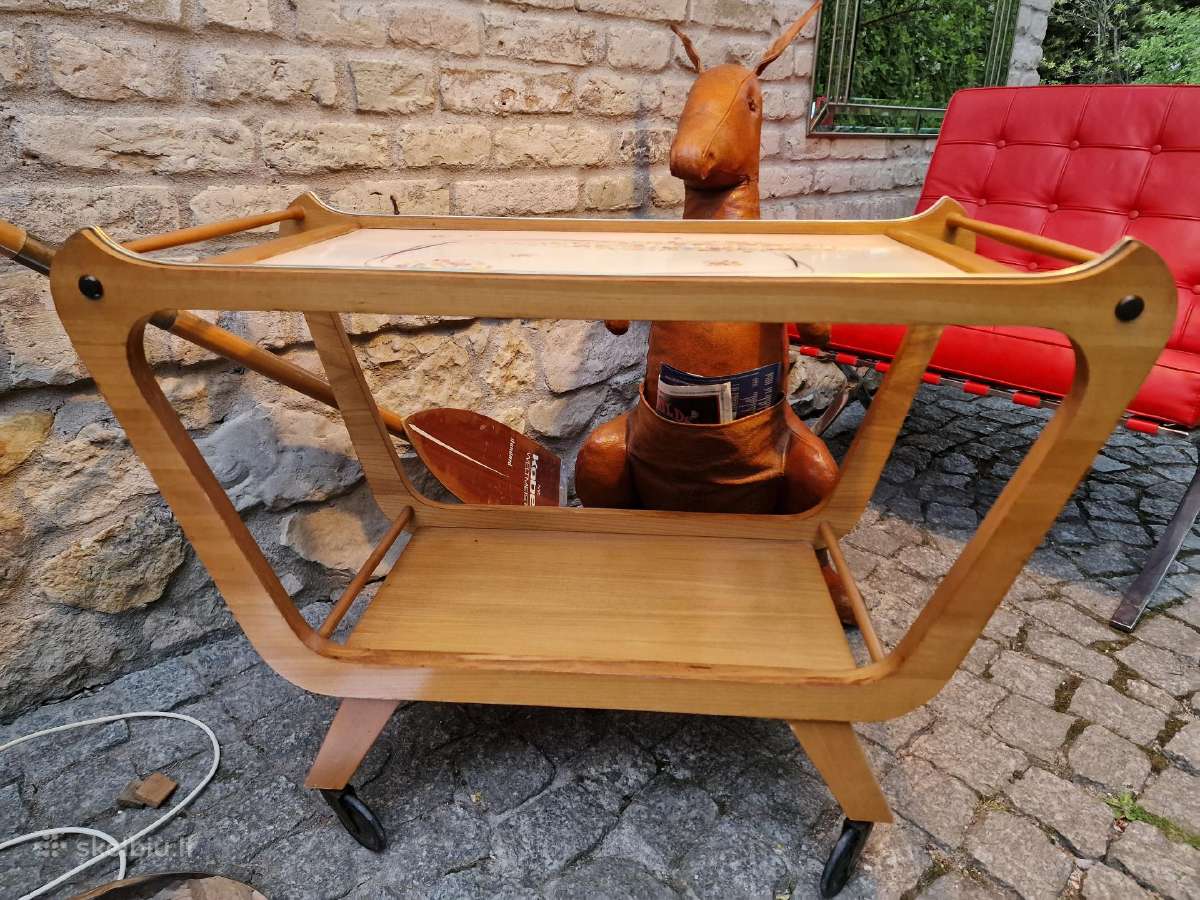 Vintažinis mid century servantas/kavos stalelis - nuotraukos Nr. 16