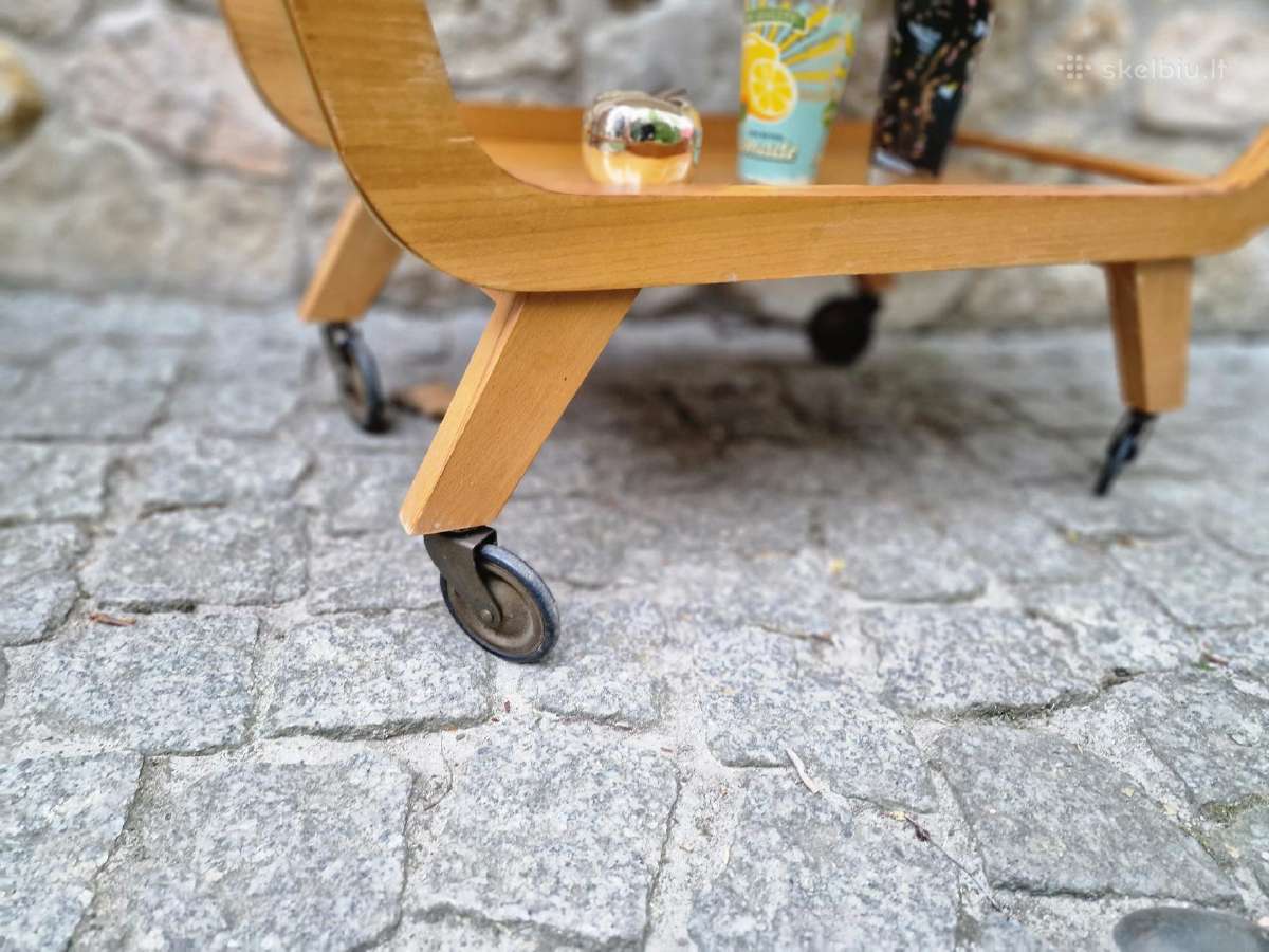 Vintažinis mid century servantas/kavos stalelis - nuotraukos Nr. 31