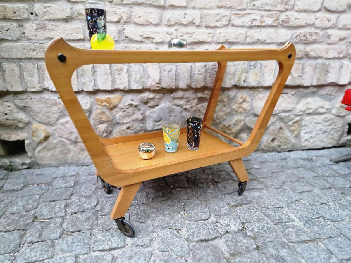 Vintažinis mid century servantas/kavos stalelis - nuotraukos Nr. 33