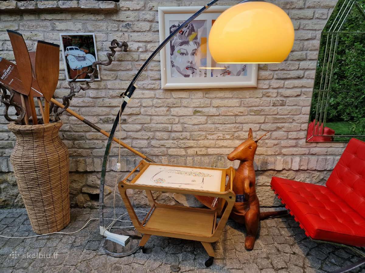 Vintažinis mid century servantas/kavos stalelis - nuotraukos Nr. 35