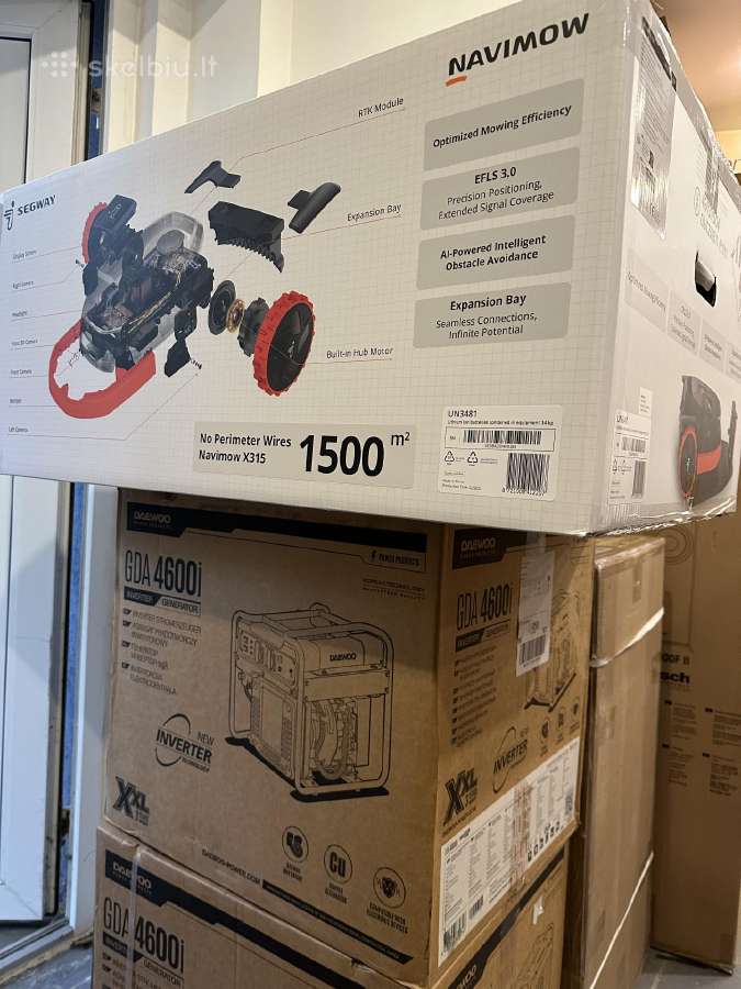 Vejos pjovimo robotas Segway Navimow i108e naujas - nuotraukos Nr. 6