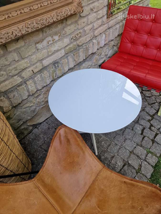 Vintažinis mid century Space Age kavos staliukas - nuotraukos Nr. 12