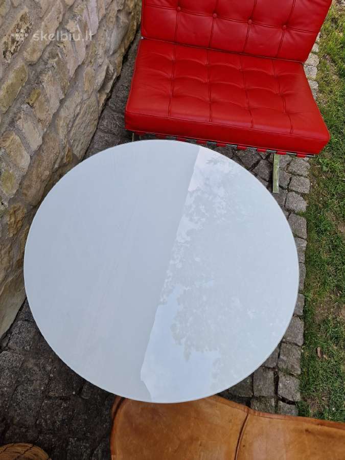 Vintažinis mid century Space Age kavos staliukas - nuotraukos Nr. 13