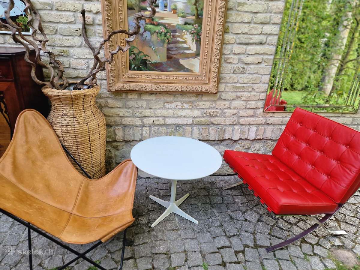 Vintažinis mid century Space Age kavos staliukas - nuotraukos Nr. 16