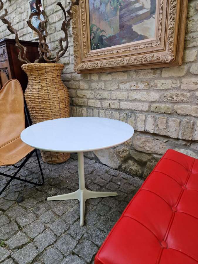 Vintažinis mid century Space Age kavos staliukas - nuotraukos Nr. 17