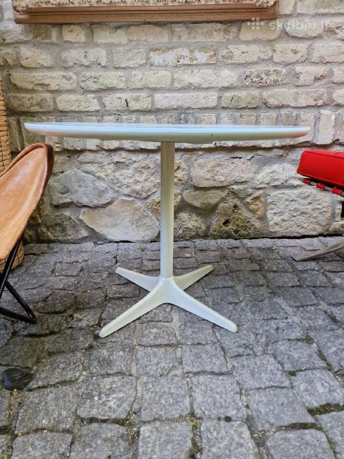 Vintažinis mid century Space Age kavos staliukas - nuotraukos Nr. 18