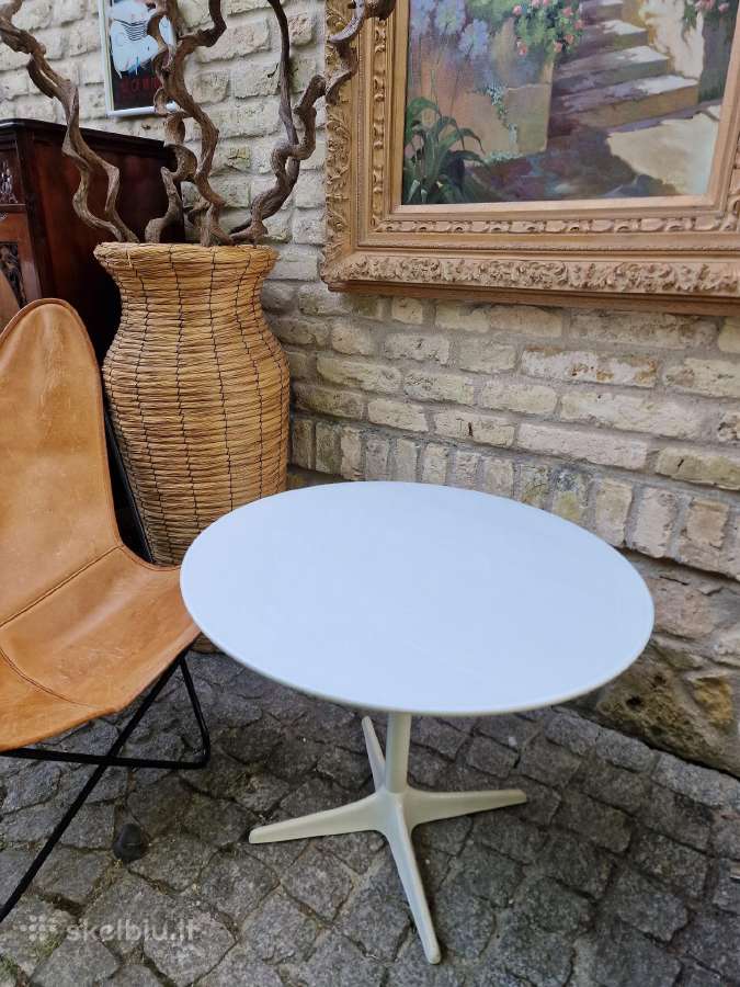 Vintažinis mid century Space Age kavos staliukas - nuotraukos Nr. 19