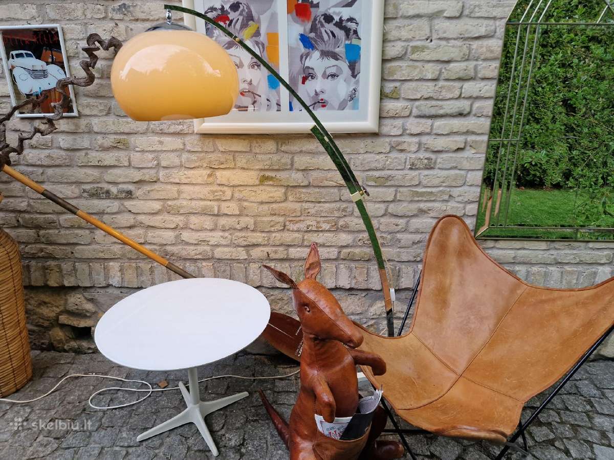 Vintažinis mid century Space Age kavos staliukas - nuotraukos Nr. 28