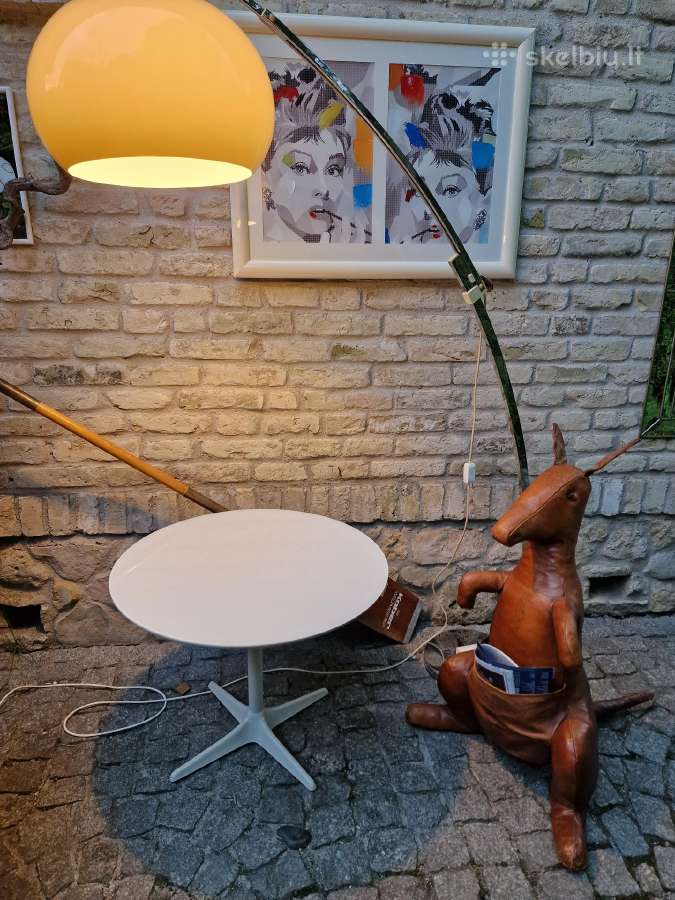 Vintažinis mid century Space Age kavos staliukas - nuotraukos Nr. 30