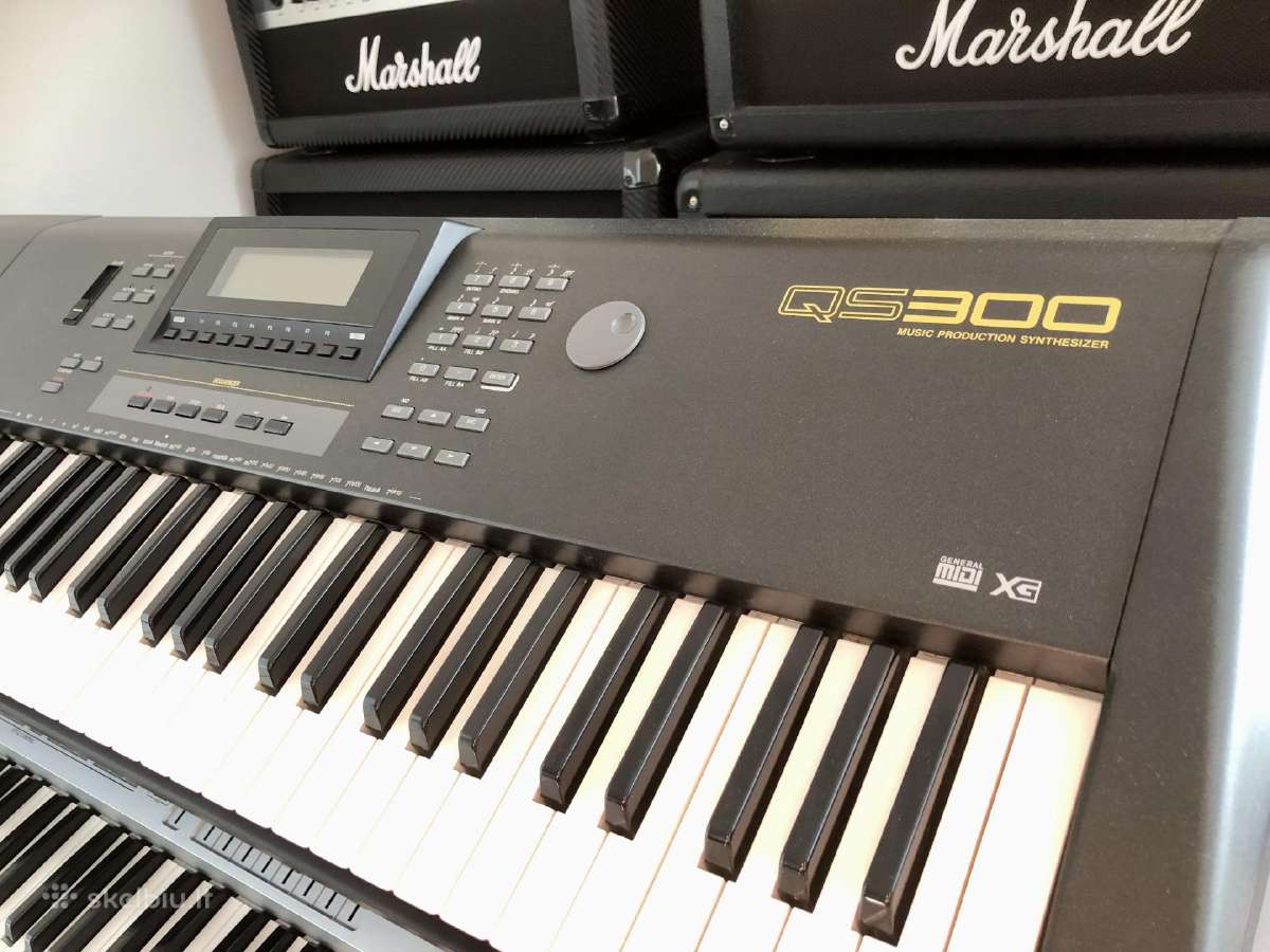 Roland Gw-7, Yamaha Qs 300, Piaggero Np-v80 ir kt. - nuotraukos Nr. 3