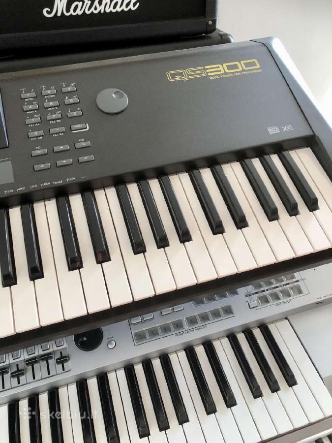 Roland Gw-7, Yamaha Qs 300, Piaggero Np-v80 ir kt. - nuotraukos Nr. 4