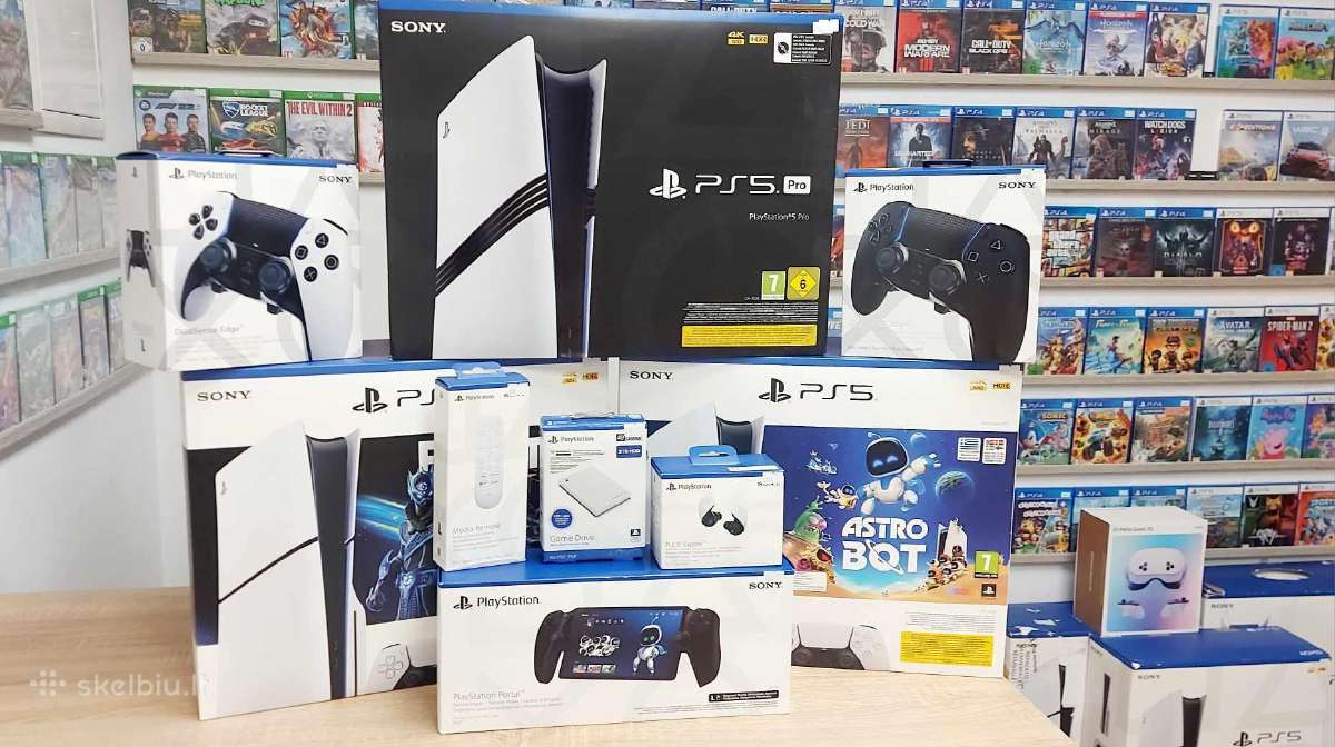 Naujos Sony Playstation 5, Pc Helios City