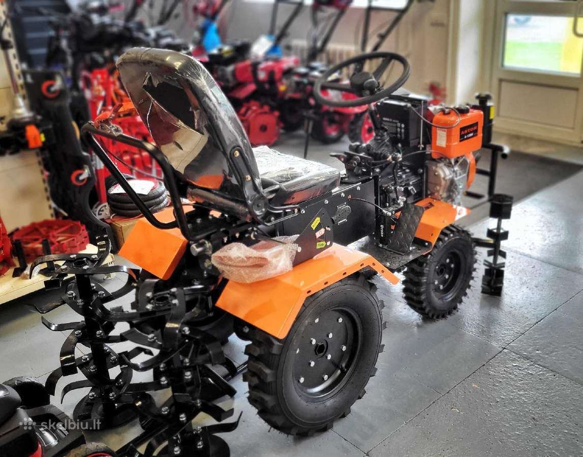 Mini traktorius Rider R-1350x (22 Ag, su freza) - nuotraukos Nr. 8