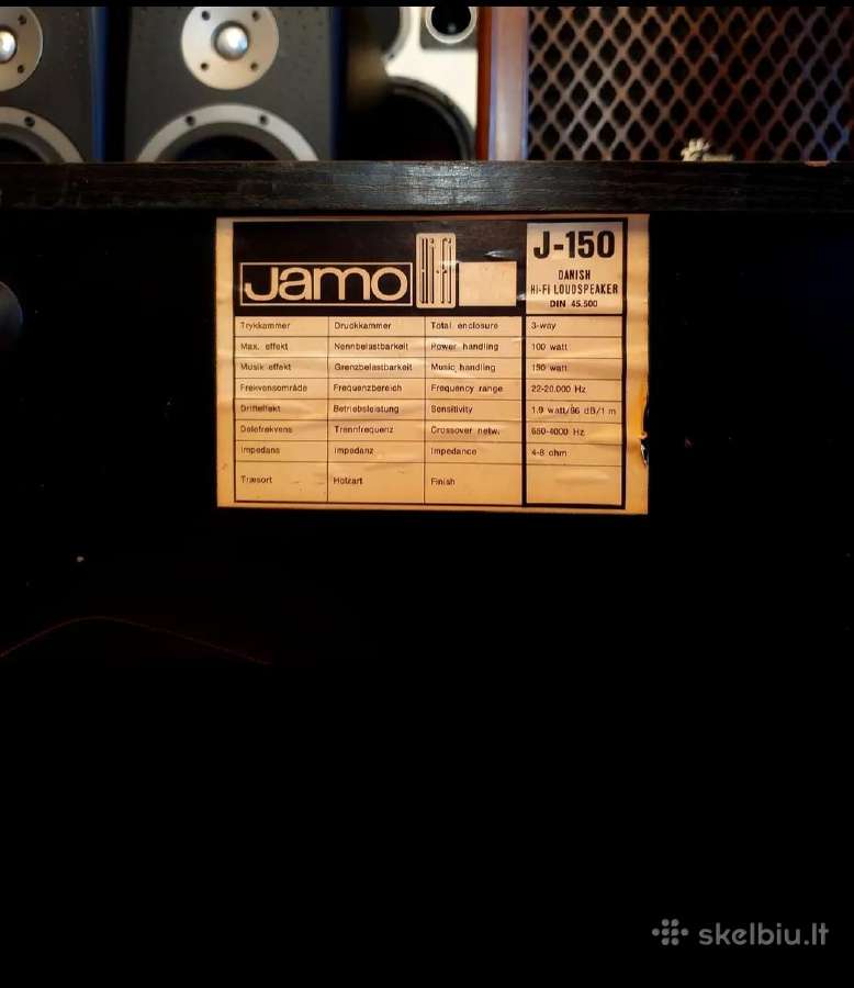 Jamo studio j150 1vnt - nuotraukos Nr. 2