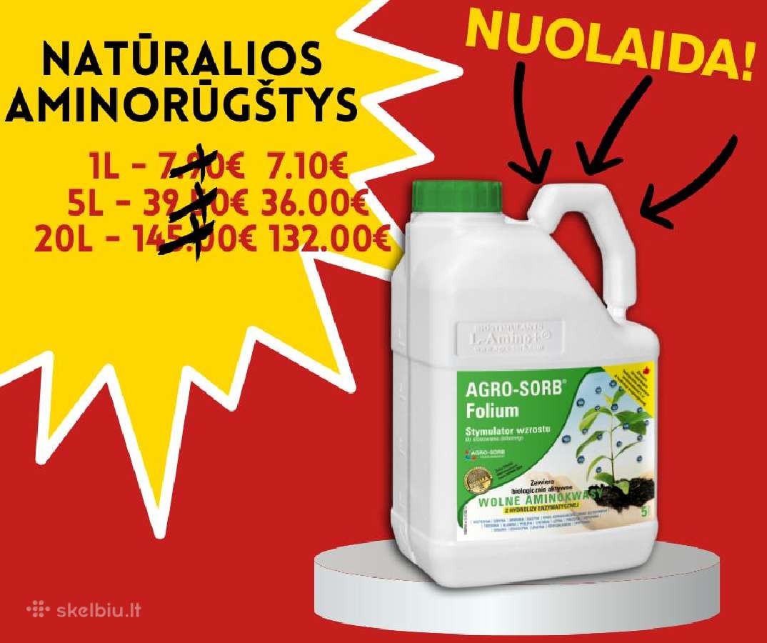 Akcija Augimo Stimuliatorius agro-sorb