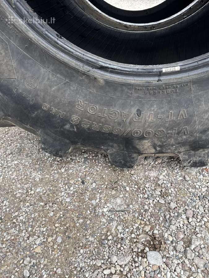 Bridgestone 600/65r28 1vnt padanga - nuotraukos Nr. 6