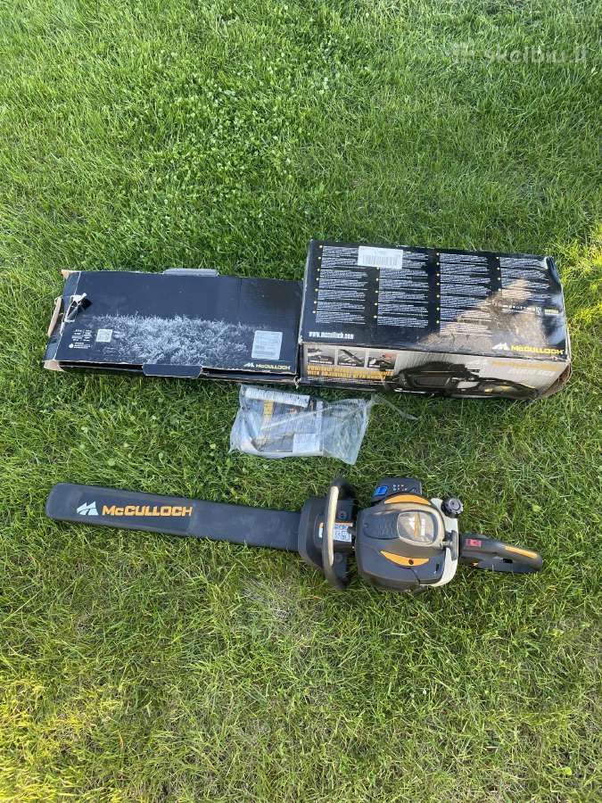 Žirklės Gyvatvorei Mcculloch 6028 Ergolite