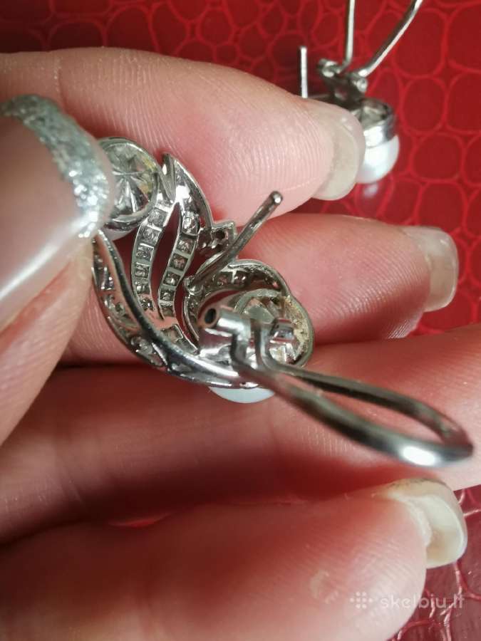 Sertifikuoti auskarai su 0.90ct deimantais - nuotraukos Nr. 15