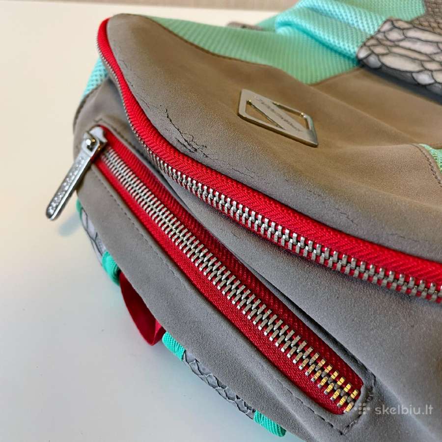 Sprayground Gray Retro Future Cut and Sew kuprinė - nuotraukos Nr. 5