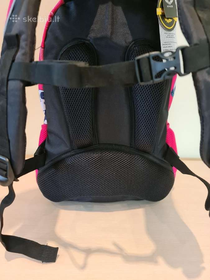 Mokyklinė kuprinė "Pink Panda" su penalu - nuotraukos Nr. 6