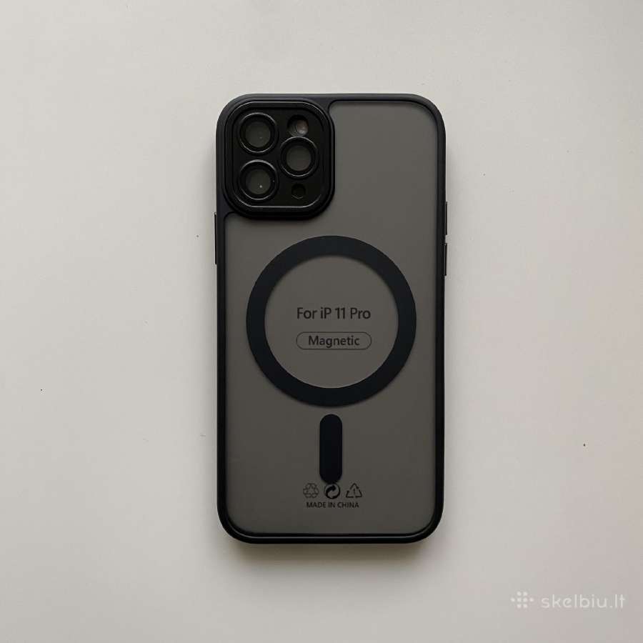 iPhone 11 Pro Dėklas su kamerų apsauga + Magsafe