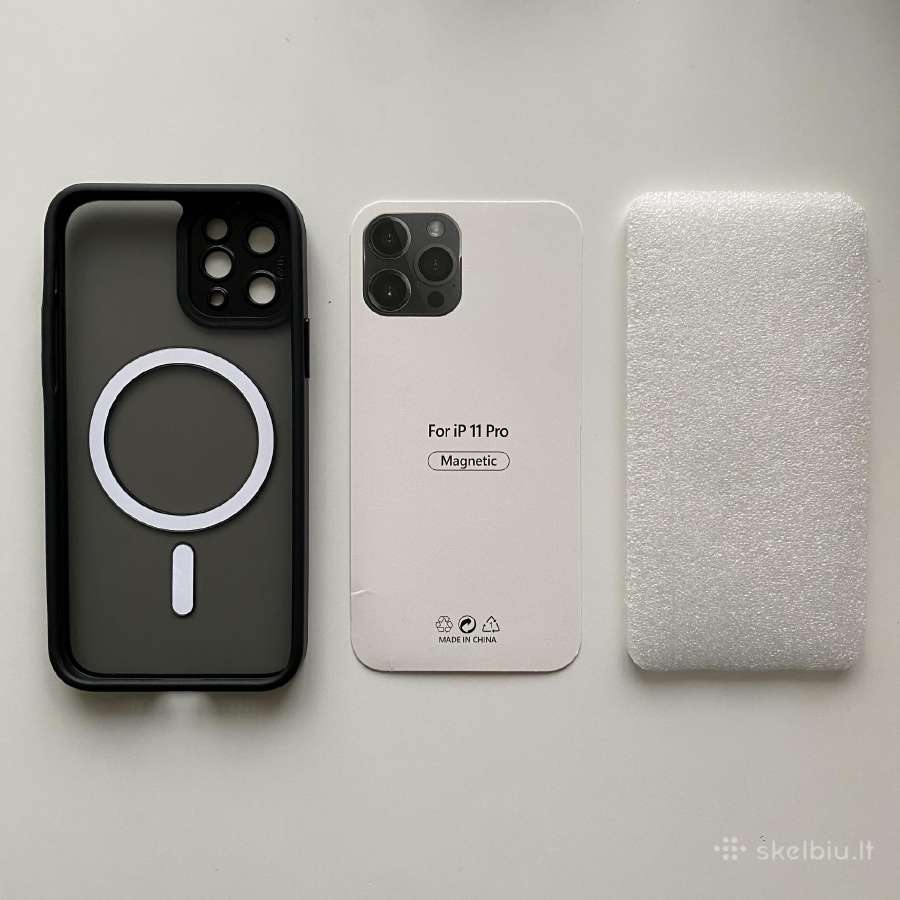iPhone 11 Pro Dėklas su kamerų apsauga + Magsafe - nuotraukos Nr. 3