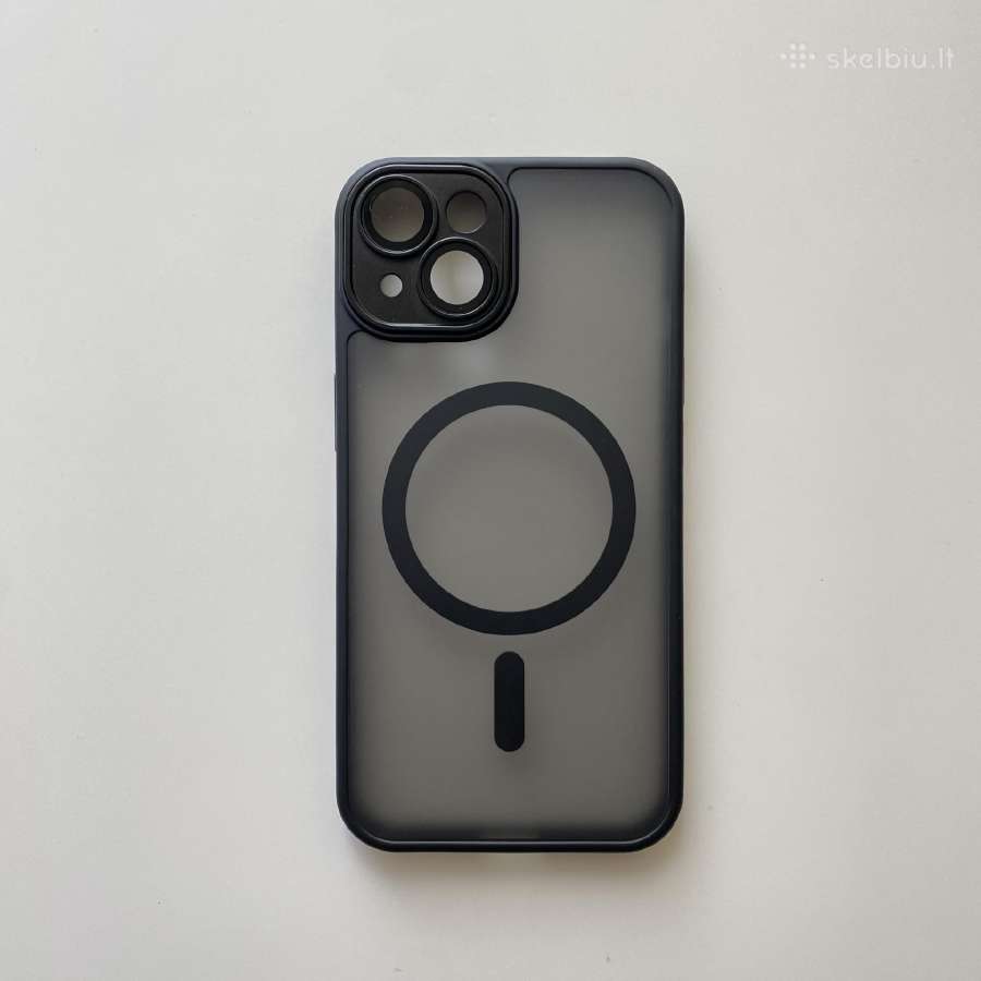 iPhone 14 Dėklas su kamerų apsauga + Magsafe - nuotraukos Nr. 2