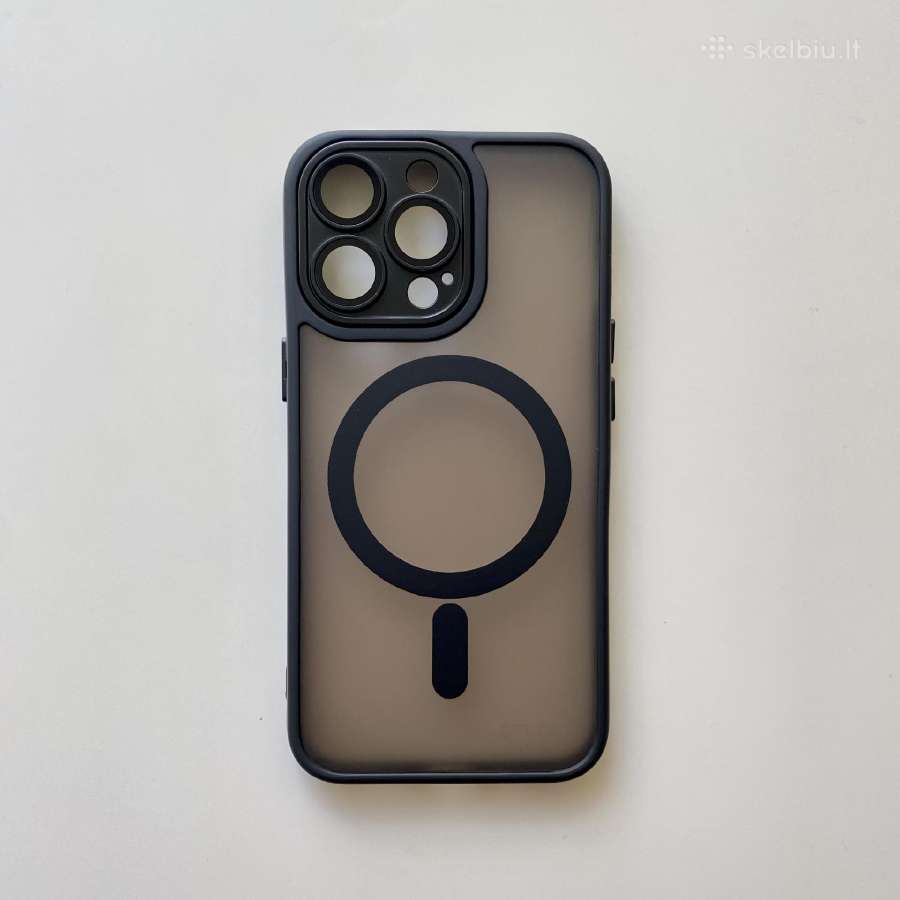iPhone 13 Pro dėklas su kamerų apsauga + Magsafe