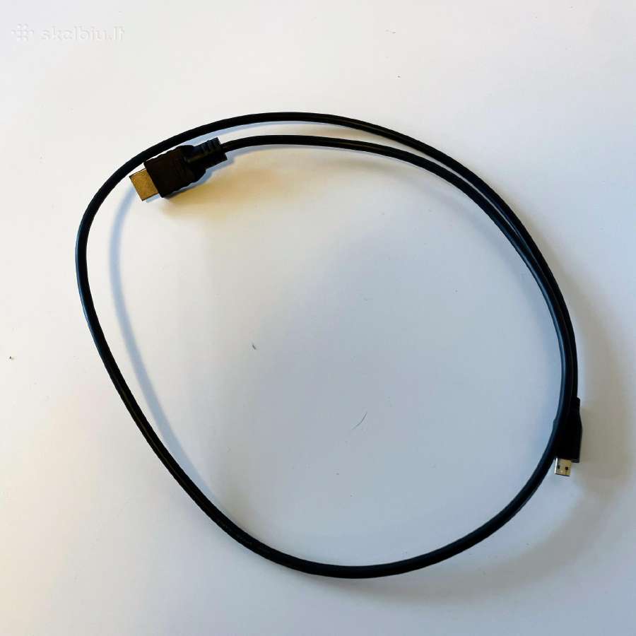 Pora Hdmi - Micro Hdmi laidų (1m ir 1.5m) - nuotraukos Nr. 2