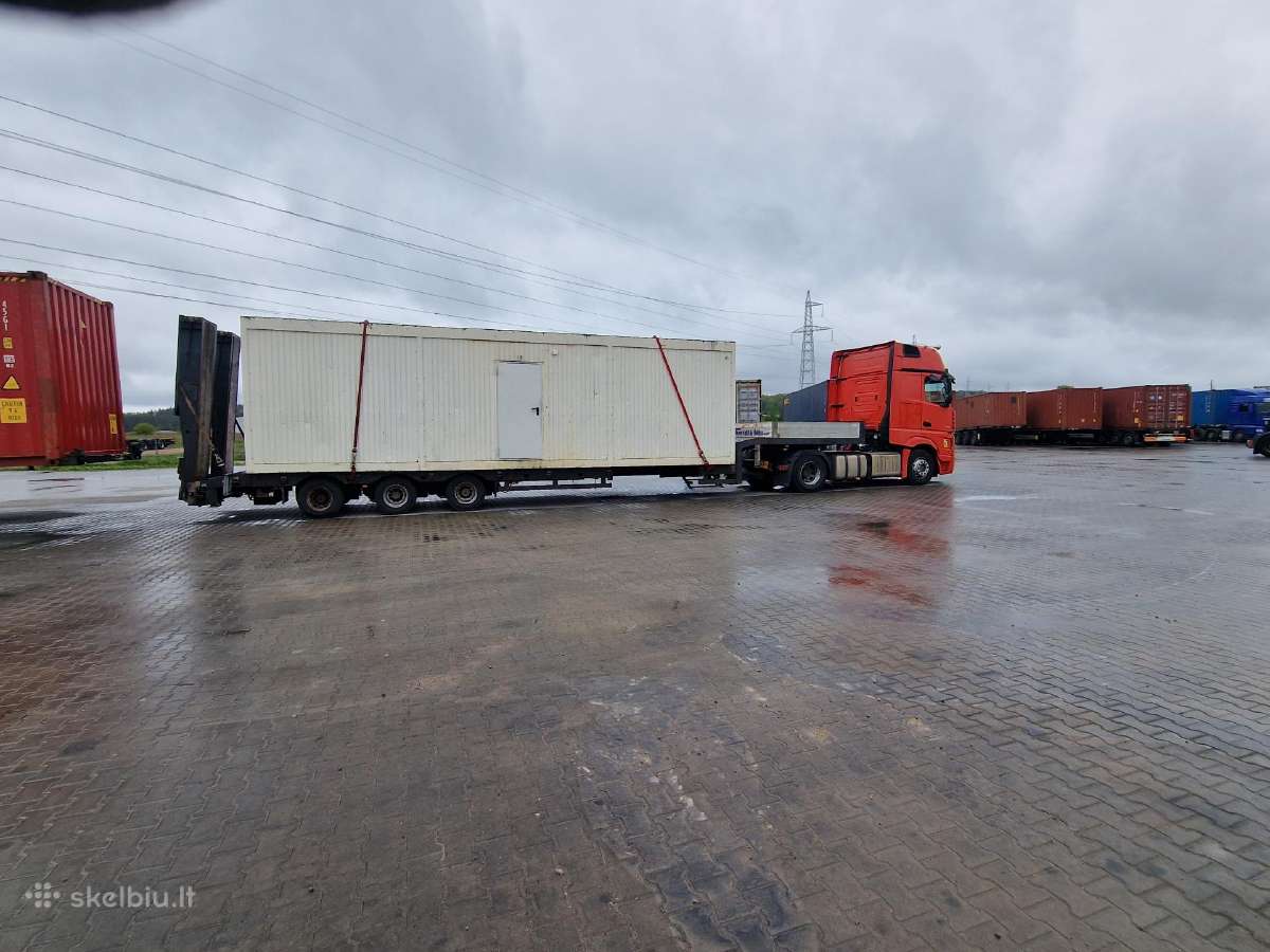 Negabaritinių krovinių transportavimas, tralas - nuotraukos Nr. 2
