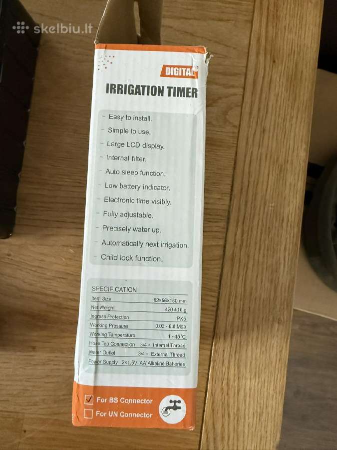 Automatinis sodo laistymo laikmatis - nuotraukos Nr. 6