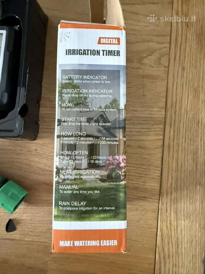 Automatinis sodo laistymo laikmatis - nuotraukos Nr. 8